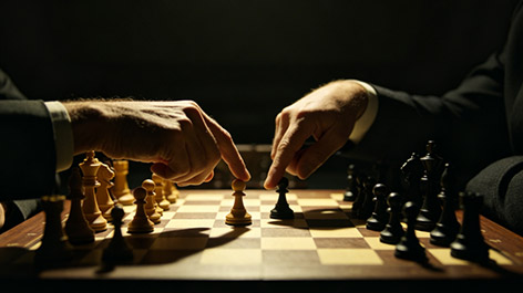 下棋